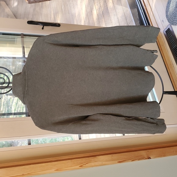 Polo Ralph Lauren Sage  Quarter-Zip Pullover Embroidered Purple Sz. L Sweater - Picture 3 of 14